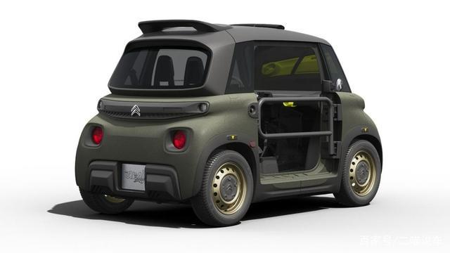 发布了一款十分特别的微型电动车——雪铁龙my ami buggy的量产版官图